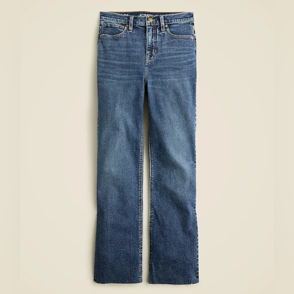 J. Crew Slim Demi Boot denim
